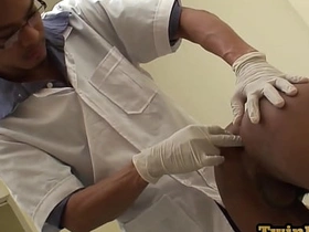 Asian pissing twink barebacked wits doctor after anal testing asian gym trainer cheerful sex videos