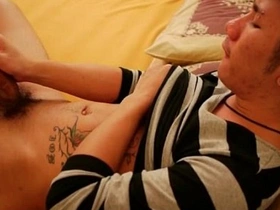 Asian gay strokes his cock less bed enticing asian individuals gay sex videos