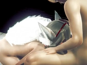 Yaoi Femboy - Sexy Foxboy Having sex in a public toilet - Sissy crossdress Japanese Asian Manga Anime Film  Beguilement Porn Gay new asian china gay sex videos