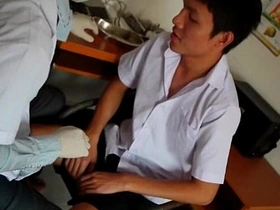 Sucking Twink Doctor luring asian gay sex videos